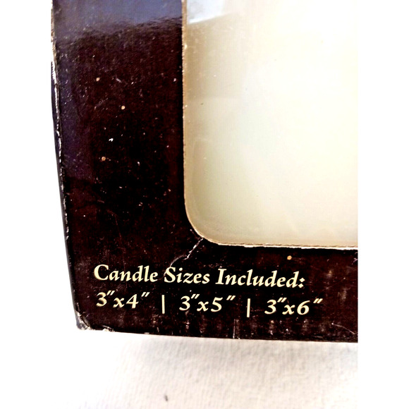 3 PROGRAMMABLE Flameless Candles Vanilla Candles 4 Hour Set Wax flickering flame - Picture 4 of 16